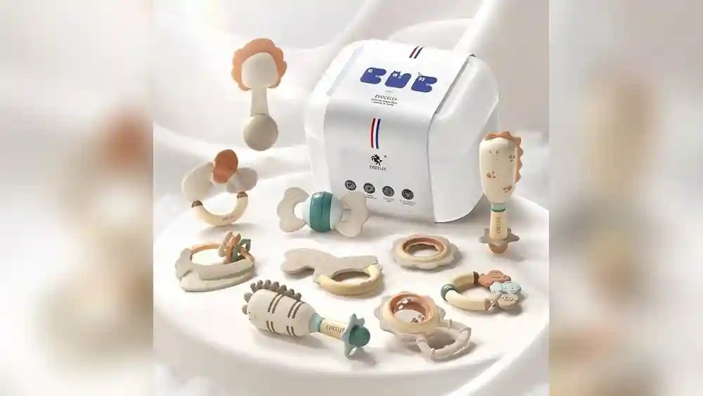 Best Evoceler Softness Staged Baby Teething Toys With Rattles for 0-6 Months