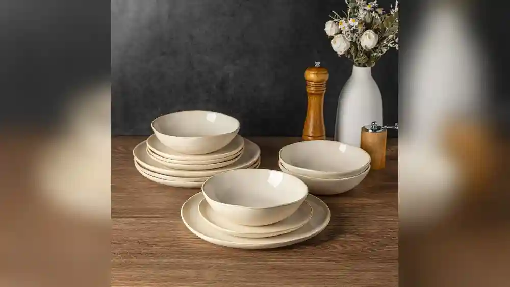 Best Handmade Ceramic Dish Set Highly Chip And Crack Resistant