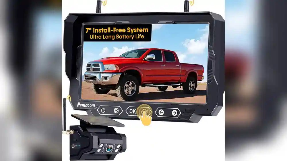 Best Magnetic Solar Wireless Backup Camera