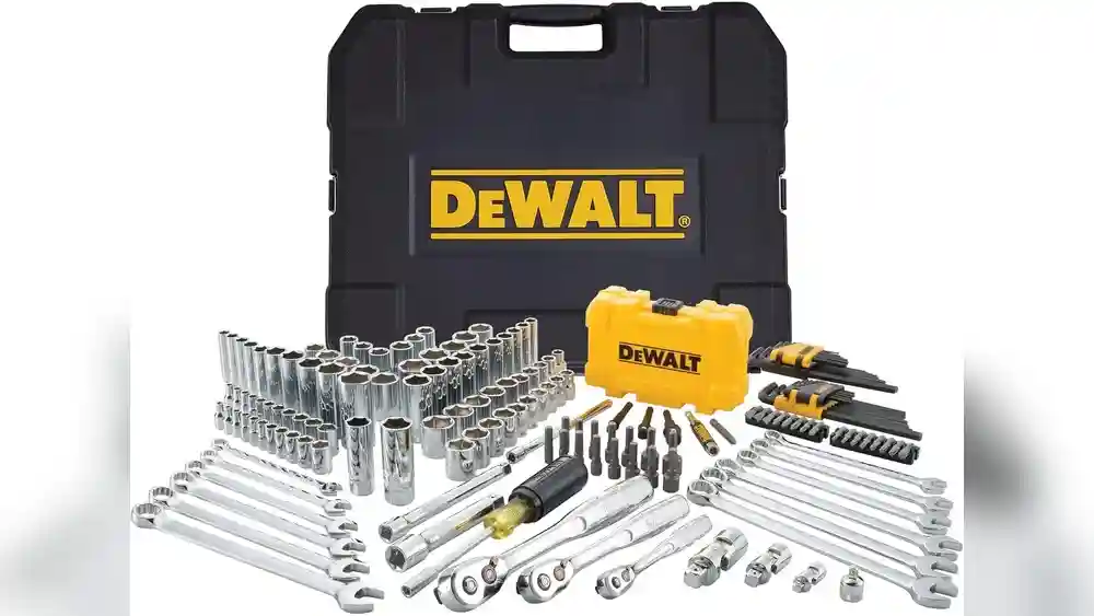 Dewalt Mechanic Tool Set With Case Socket Set Metric And Standard Full