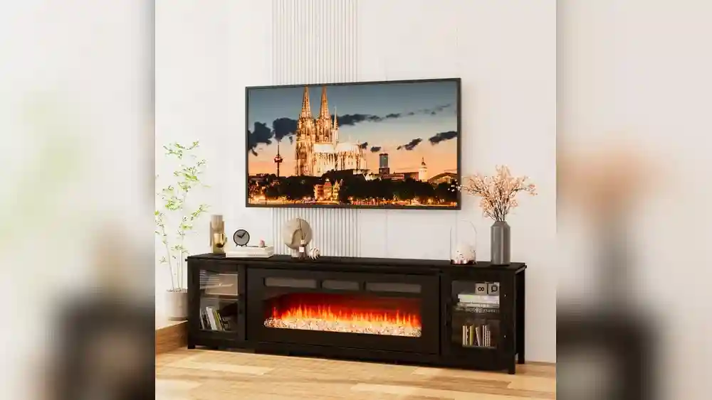 Tv Stand With Electric Fireplace