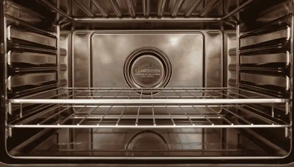Six quartz heating elements visible inside a smart toaster oven's Element IQ system